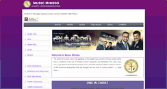 Desktop Screenshot of musicmindss.com