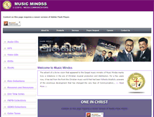 Tablet Screenshot of musicmindss.com